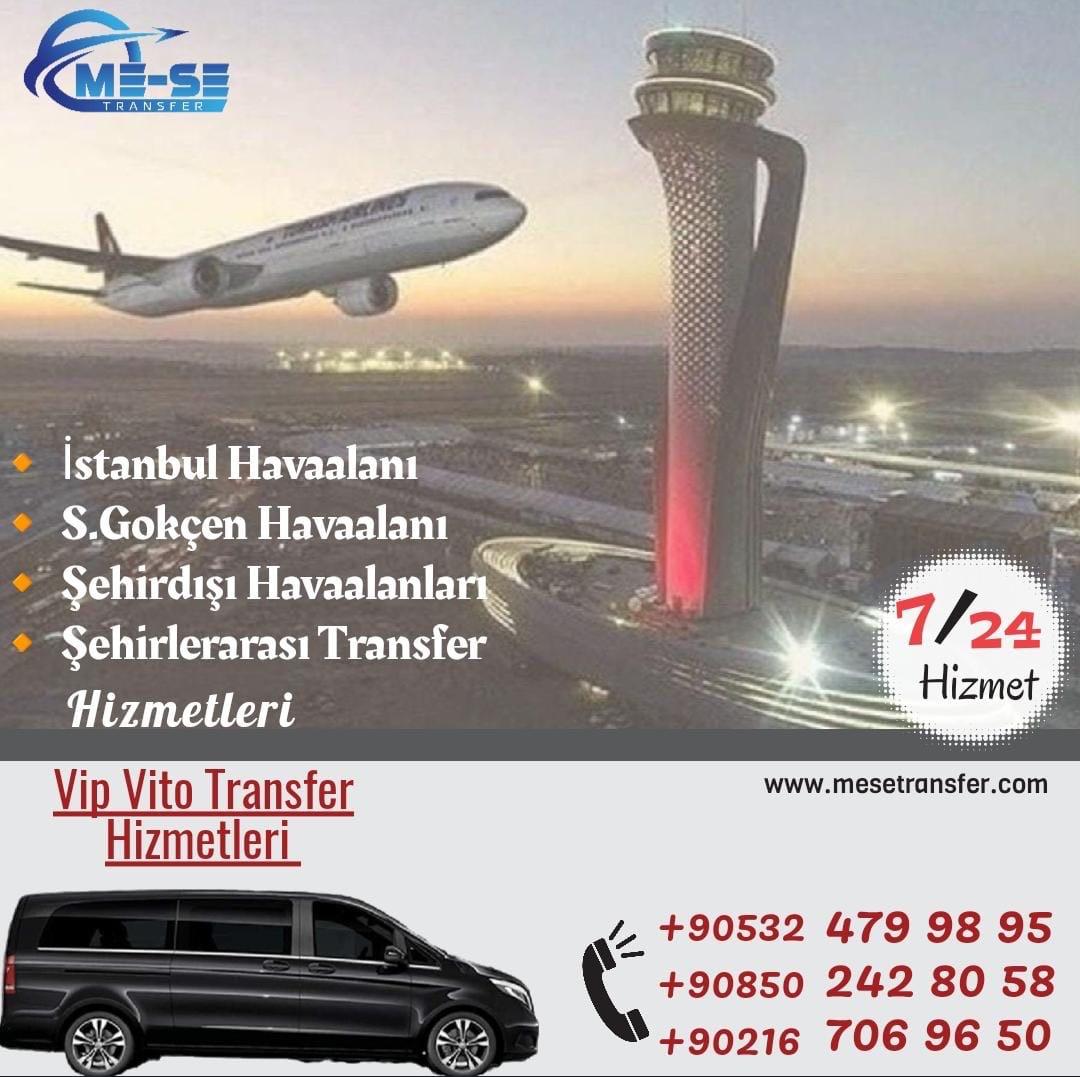 -Şöförlü Vito Kiralama-İstanbul Havalimanı Vip Vito Transfer-Sabiha Gökçen Havalimanı Vip Vito Transfer-Şehirlerarası 7 Kişilik Vip